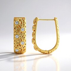 Orecchini in argento con Zircone