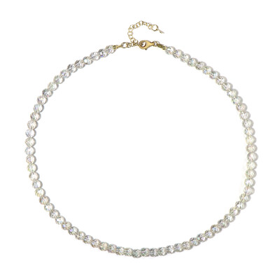 Collier en argent et Quartz Angel Aura