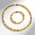 Parure en argent et Opale jaune (Riya)
