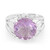 Spanish Pink Fluorite Silver Ring