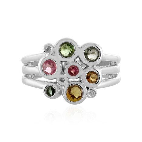 Anello in argento con Tormalina