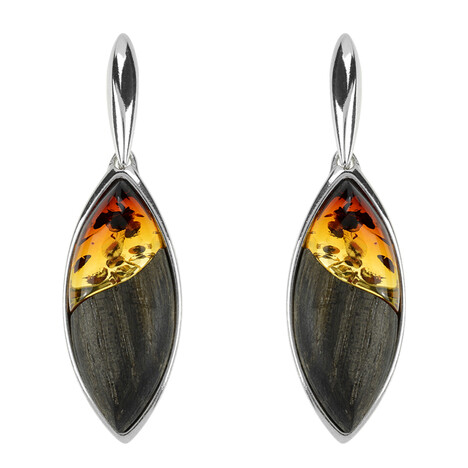 Edelstein-Silberohrringe (dagen)