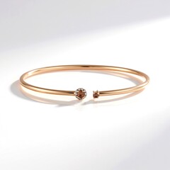 Bracciale in argento con Zircone Rosa