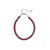 Bracciale in argento con Granato Magenta