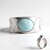 Anello in argento con Larimar