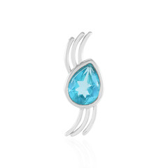 Ciondolo in argento con Topazio Blu Paraiba