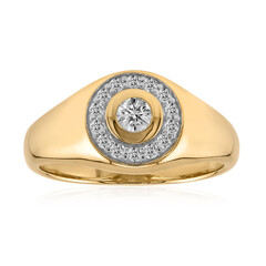 9K SI1 (G) Diamond Gold Ring