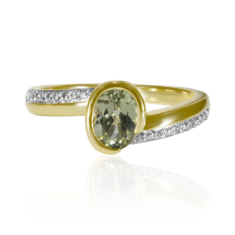 Farbwechsel-Diaspor-Goldring (Tenner Diniz)