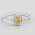 Bague en argent et Opale de Feu