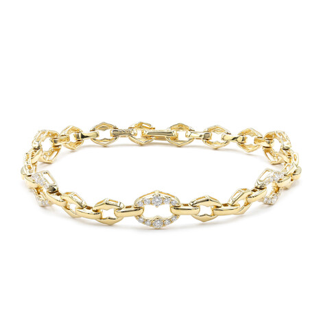 Gouden armband met I1 (H) Diamanten (CIRARI)