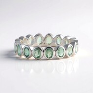 Anillo en plata con Alejandrita