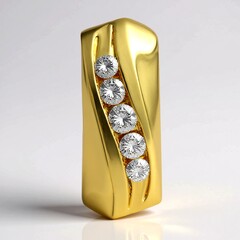 Ciondolo in oro con Diamante SI1 (G) (Annette)