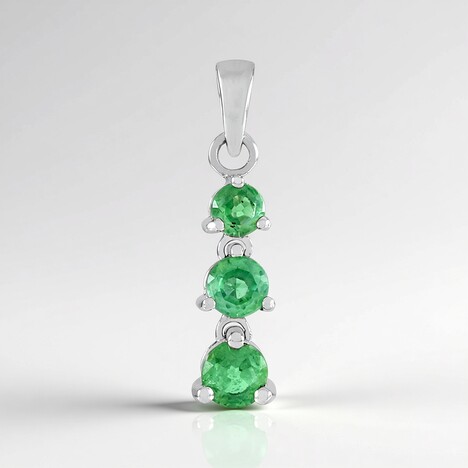 Pendentif en argent et Kyanite Menthe