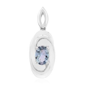 Colgante en plata con Tanzanita sin calentar (Pallanova)