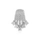 Pendentif en argent et Zircon