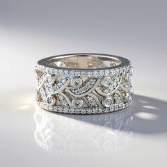 Anello in argento con Zircone