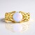 Zilveren ring met een Welo-opaal (de Melo)