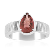 Roter Apatit-Silberring