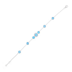 Bracciale in argento con Topazio Marambaia (de Melo Essence)
