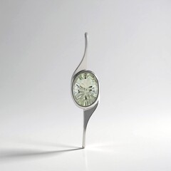 Ciondolo in argento con Ametista Verde (MONOSONO COLLECTION)