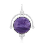 Ciondolo in argento con Charoite
