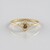 Anello in oro con Diamante Champagne I2