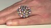 Zilveren ring met roze opalen (KM by Juwelo)