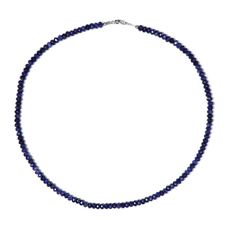 Sodalite Silver Necklace