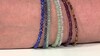 Collar en plata con Granate Magenta