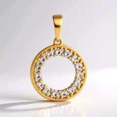 Ciondolo in oro con Diamante Cioccolato I2 (SUHANA)