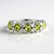 Anello in argento con Vesuvianite