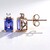 Orecchini in oro con Tanzanite AAA