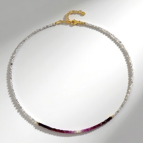 Collana in argento con Labradorite