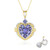 Collier en argent et Tanzanite (Gems en Vogue)