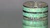 Anillo en plata con Turquesa azul del Mohave Kingman (Jones Lee)
