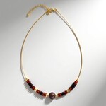 Collana in argento con Quarzo Dinosauro