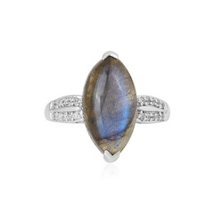 Labradorit-Silberring