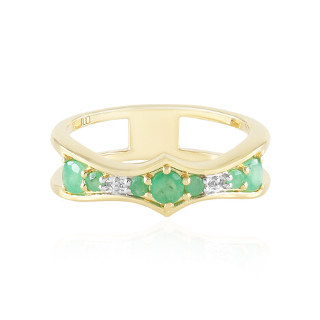 Socoto-Smaragd-Silberring