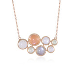 Mondstein-Silbercollier (KM by Juwelo)