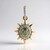 Ciondolo in oro con Tanzanite Verde (non riscaldata)