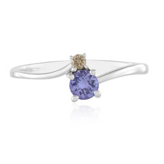 Bague en argent et Tanzanite