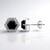 Orecchini in argento con Onice Nero