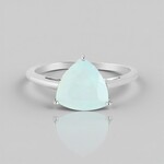 Anello in argento con Opale Paraiba