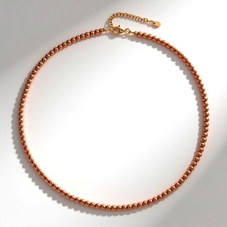 Collana in argento con Ematite Rosa