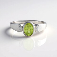 Anello in argento con Sfene