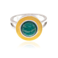 Amazonit-Silberring (MONOSONO COLLECTION)