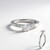 Bague en argent et Topaze blanche