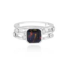 Anello in argento con Opale Mezezo (de Melo Essence)