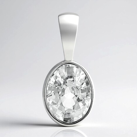 Pendentif en argent et Zircon