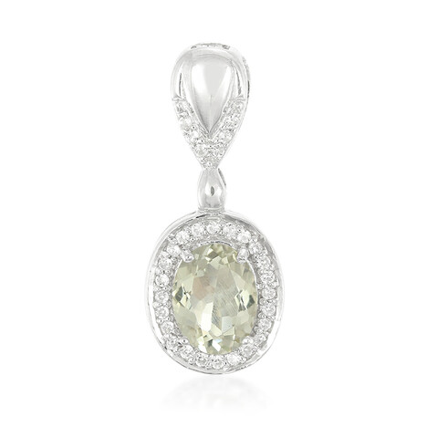 Colgante en plata con Ortoclasa